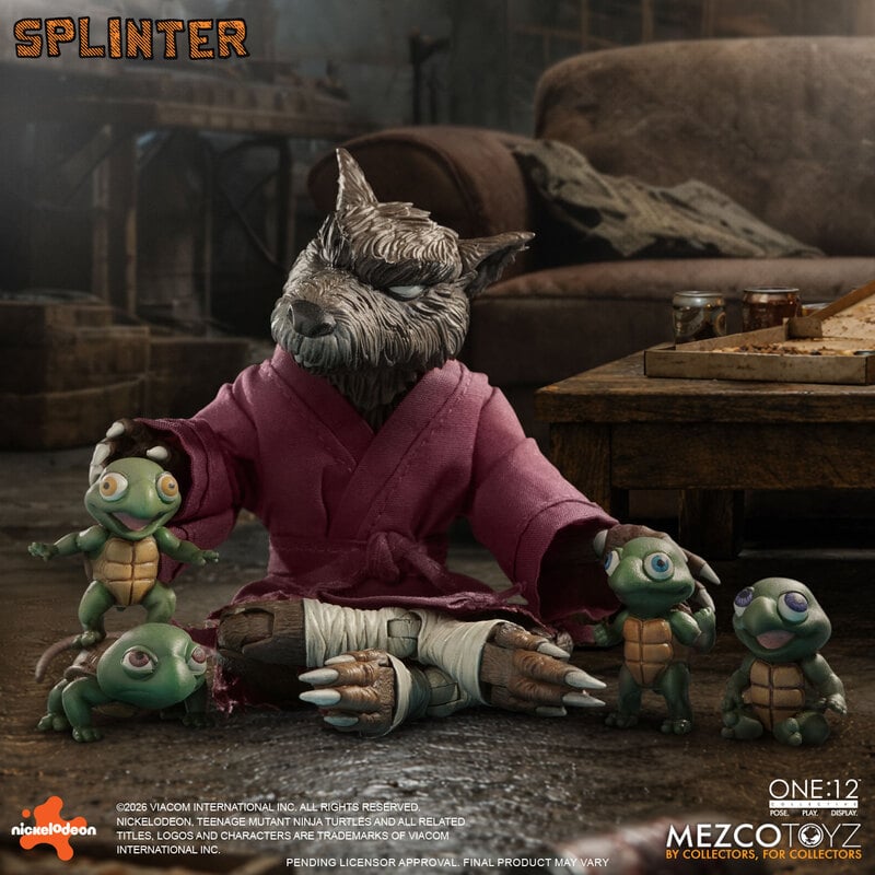 TMNT: Master Splinter - One:12 Collective Figure - Mezco Toyz