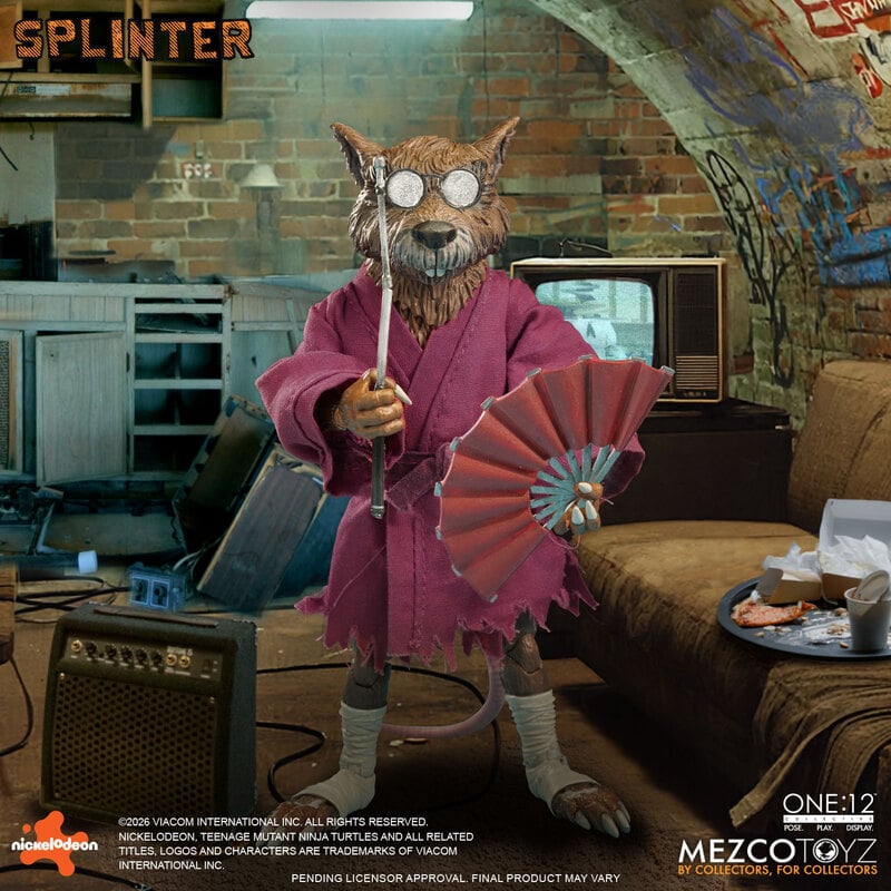 TMNT: Master Splinter - One:12 Collective Figure - Mezco Toyz