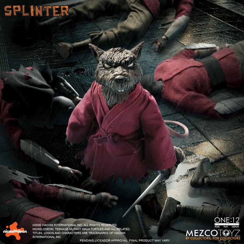 TMNT: Master Splinter - One:12 Collective Figure - Mezco Toyz