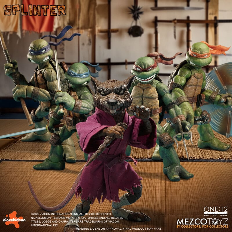 TMNT: Master Splinter - One:12 Collective Figure - Mezco Toyz