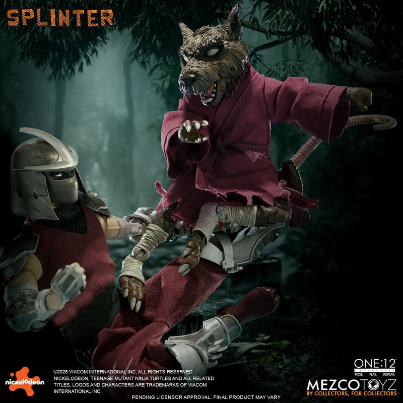 TMNT: Master Splinter - One:12 Collective Figure - Mezco Toyz