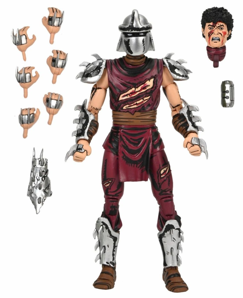 TMNT (Mirage Comics): Battle Damaged Shredder - 7" Scale Figure - NECA