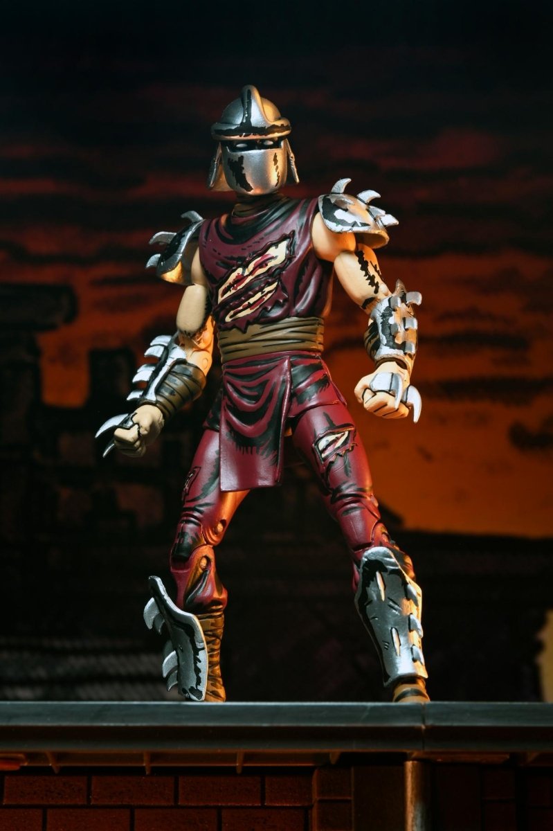 TMNT (Mirage Comics): Battle Damaged Shredder - 7" Scale Figure - NECA