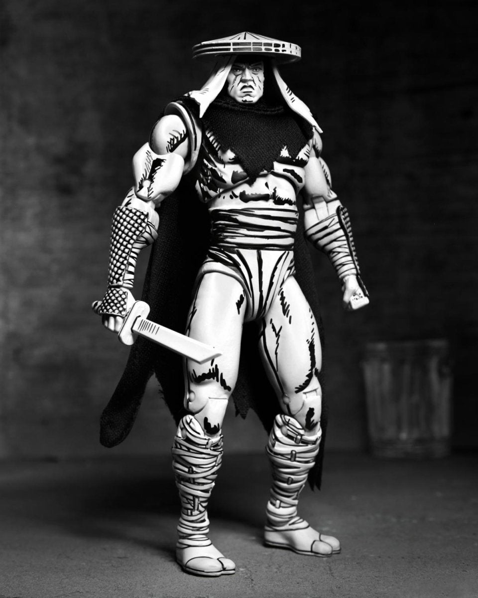 TMNT (Mirage Comics): Foot Assassin (B&W) - 7" Scale Figure - NECA