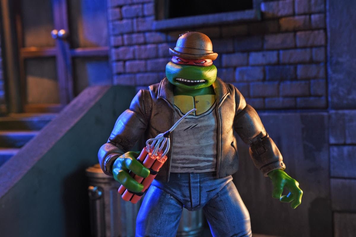TMNT (Mirage Comics): Gangster Turtles 4 Pack - 7" Scale Figure Set - NECA