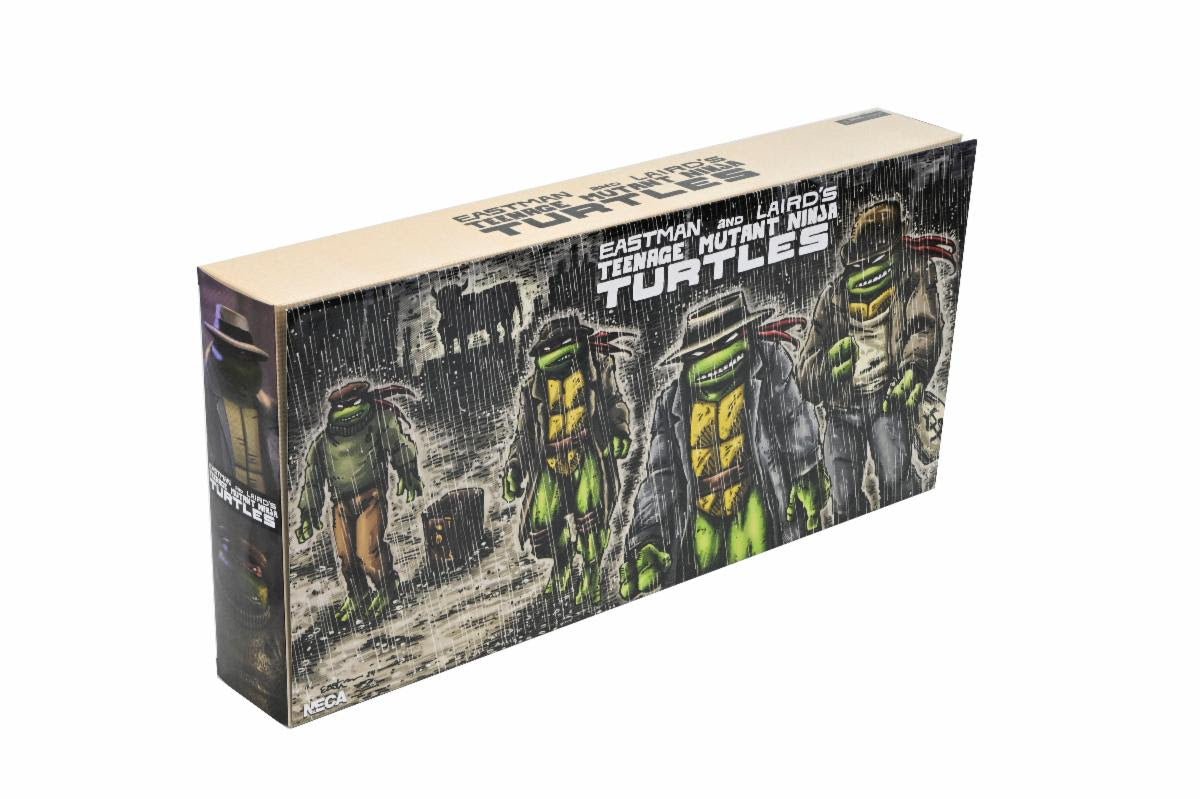 TMNT (Mirage Comics): Gangster Turtles 4 Pack - 7" Scale Figure Set - NECA