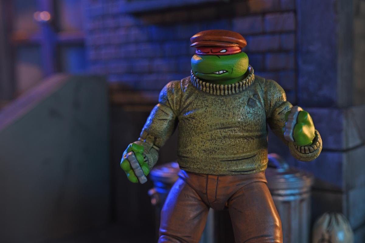 TMNT (Mirage Comics): Gangster Turtles 4 Pack - 7" Scale Figure Set - NECA