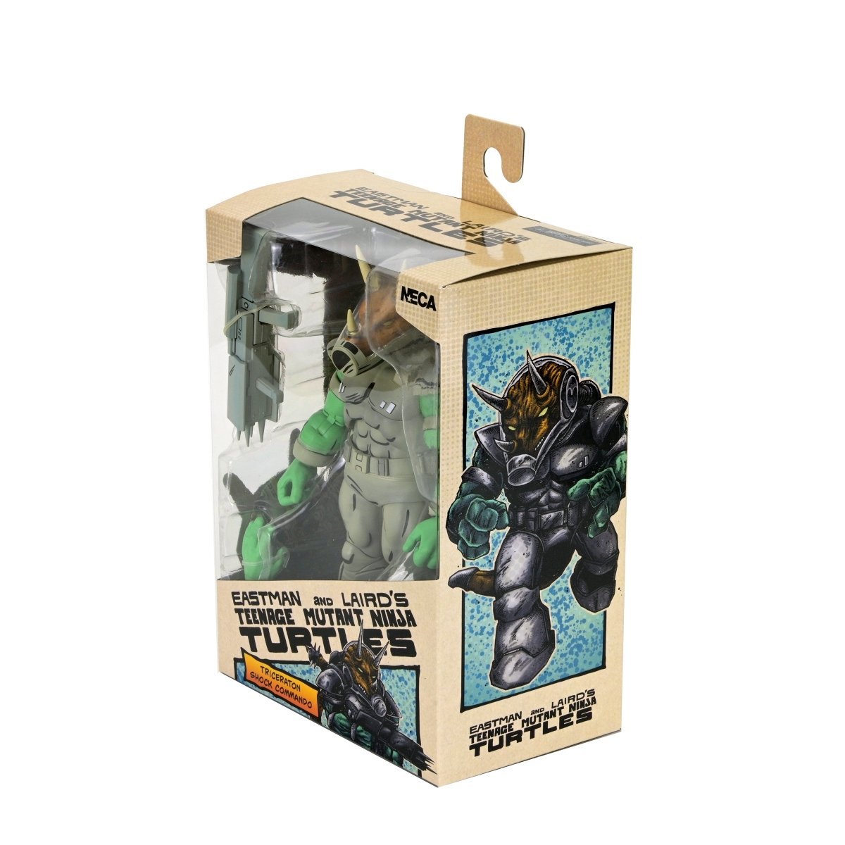 TMNT (Mirage Comics): Shock Commando Triceraton - 7" Scale Figure - NECA