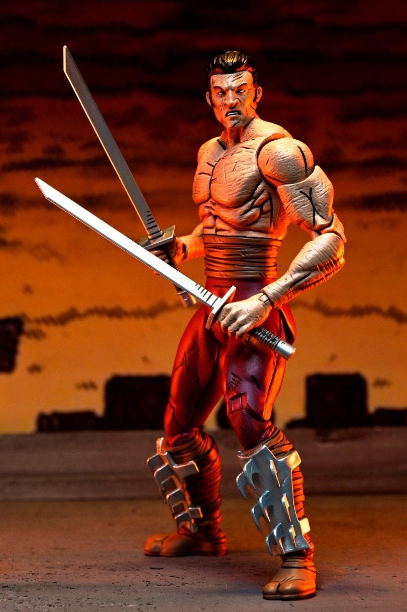 TMNT (Mirage Comics): Worms of Madness Shredder - 7" Scale Figure 2 Pack - NECA