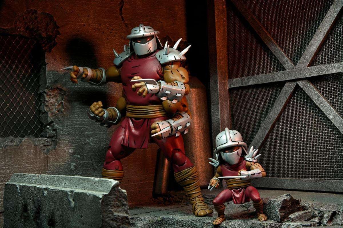TMNT: Shredder Clone & Mini Shredder (Mirage Comics) - 7" Scale Deluxe Action Figure - The Last Toy Store