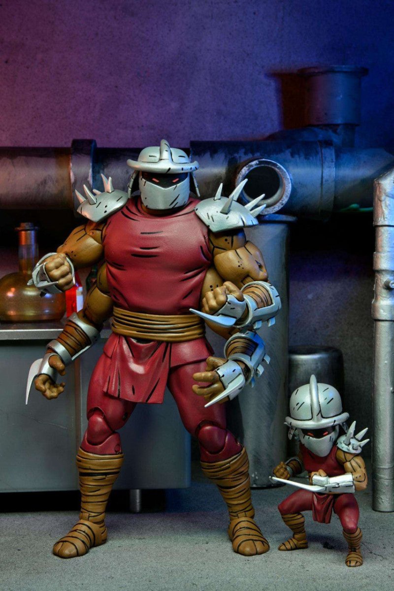 TMNT: Shredder Clone & Mini Shredder (Mirage Comics) - 7" Scale Deluxe Action Figure - The Last Toy Store