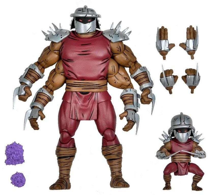 TMNT: Shredder Clone & Mini Shredder (Mirage Comics) - 7" Scale Deluxe Action Figure - The Last Toy Store