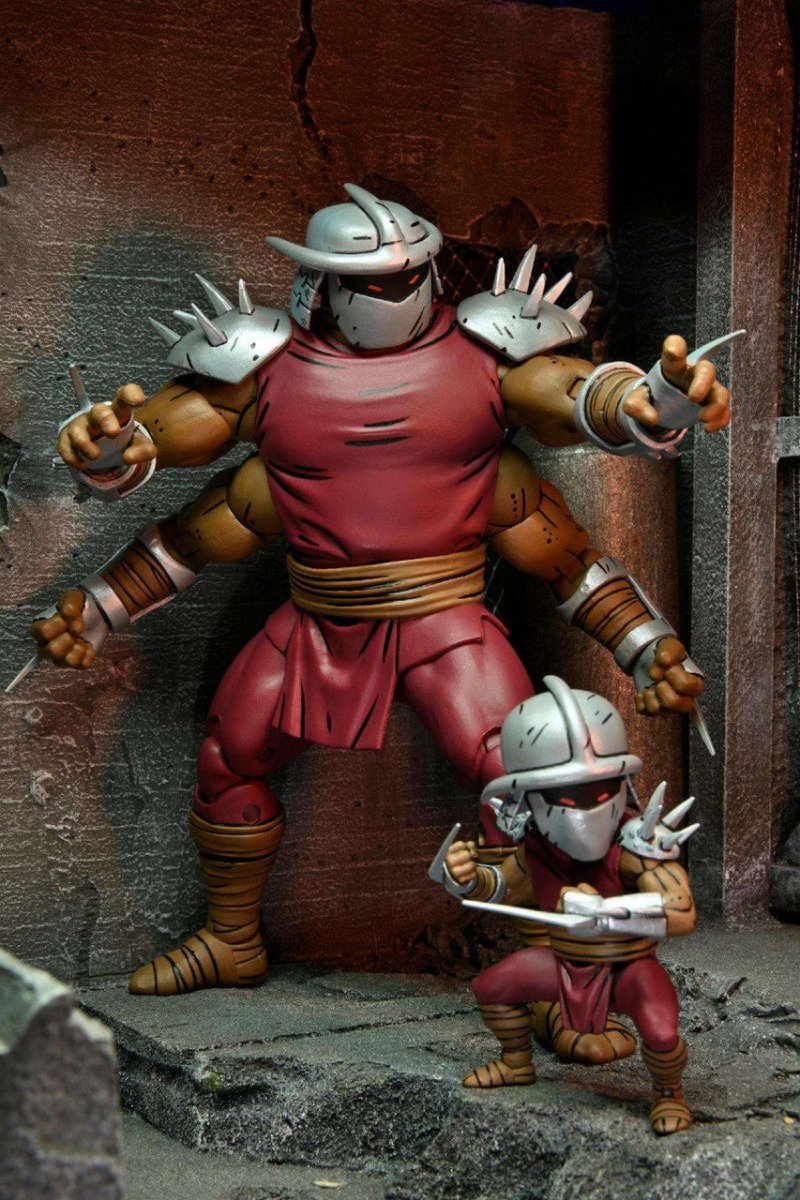 TMNT: Shredder Clone & Mini Shredder (Mirage Comics) - 7" Scale Deluxe Action Figure - The Last Toy Store