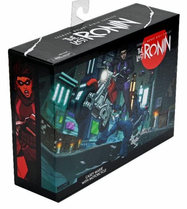 TMNT (The Last Ronin): Casey Marie with Motorcycle - 7" Scale Figure - The Last Toy Store