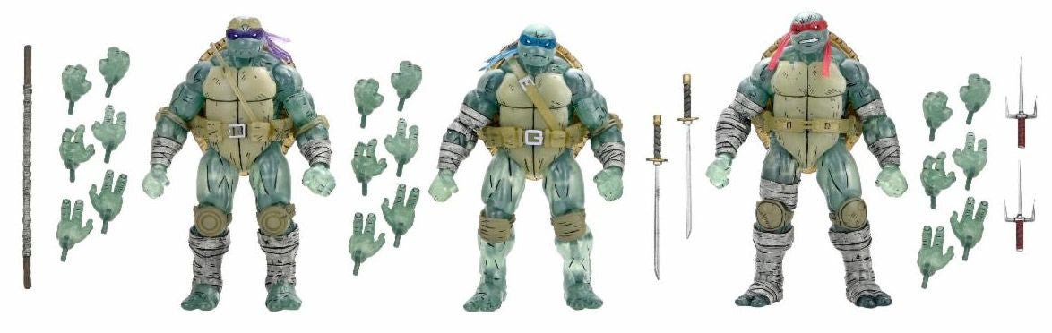 TMNT (The Last Ronin): Ghost Brothers 3 Pack - 7" Scale Figures - The Last Toy Store