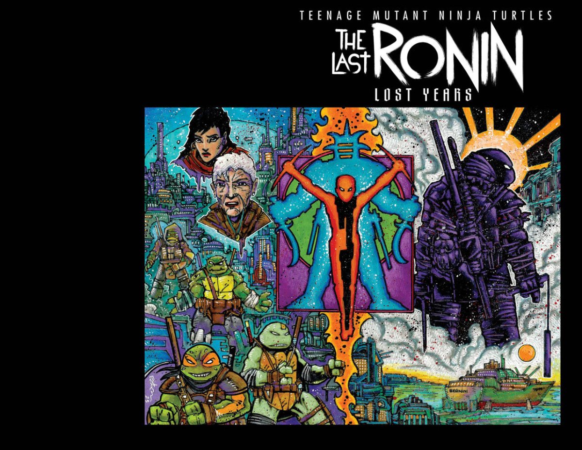 TMNT: The Last Ronin - Lost Years Issue #5 (COVER B - EASTMAN & BISHOP) - Comic Book - The Last Toy Store