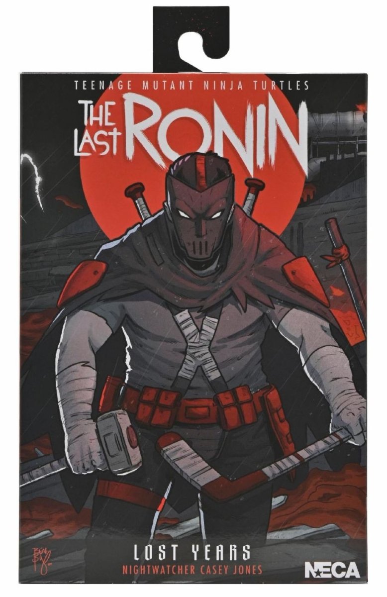 TMNT The Last Ronin - The Lost Years: Casey Jones (Nightwatcher) - 7” Scale Figure - NECA