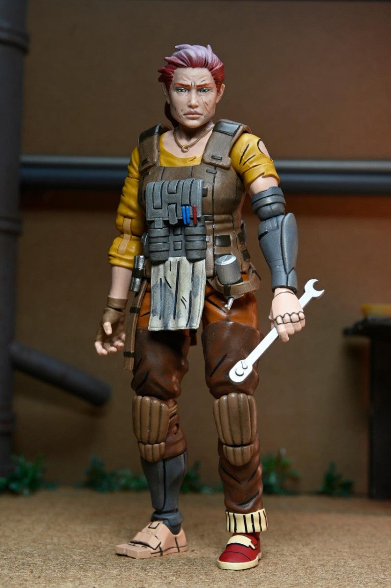 TMNT The Last Ronin (The Lost Years): Grammy April with Baby Yi & Moja - 7" Scale Figures - The Last Toy Store