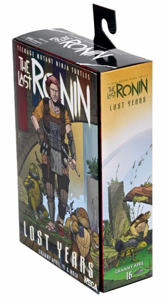TMNT The Last Ronin (The Lost Years): Grammy April with Baby Yi & Moja - 7" Scale Figures - The Last Toy Store