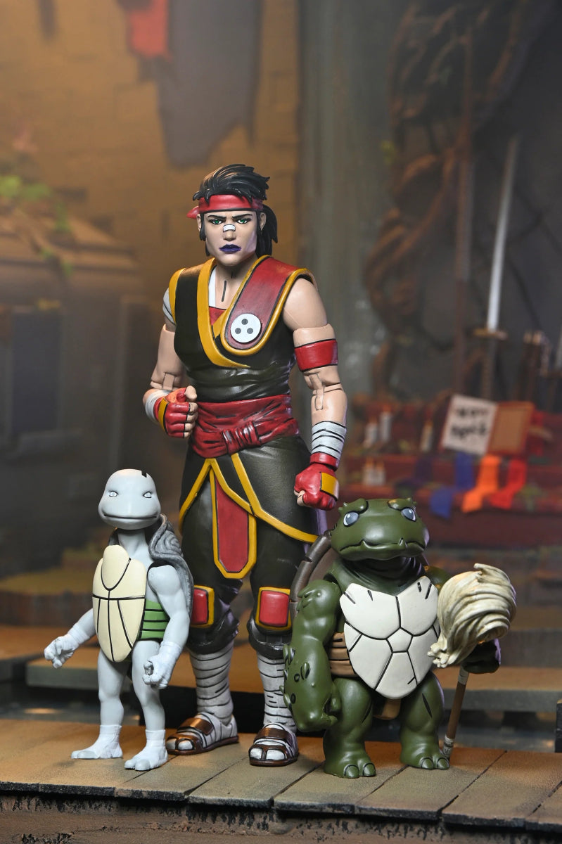 TMNT (The Last Ronin): Ultimate Casey Marie with Baby Odyn & Uno - 7" Scale Figure - NECA