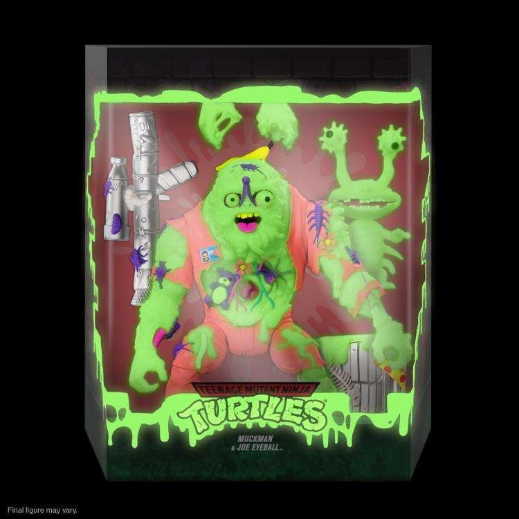 TMNT Ultimates! Muckman and Joe Eyeball (GITD) NYCC Exclusive - 7" Action Figure - The Last Toy Store