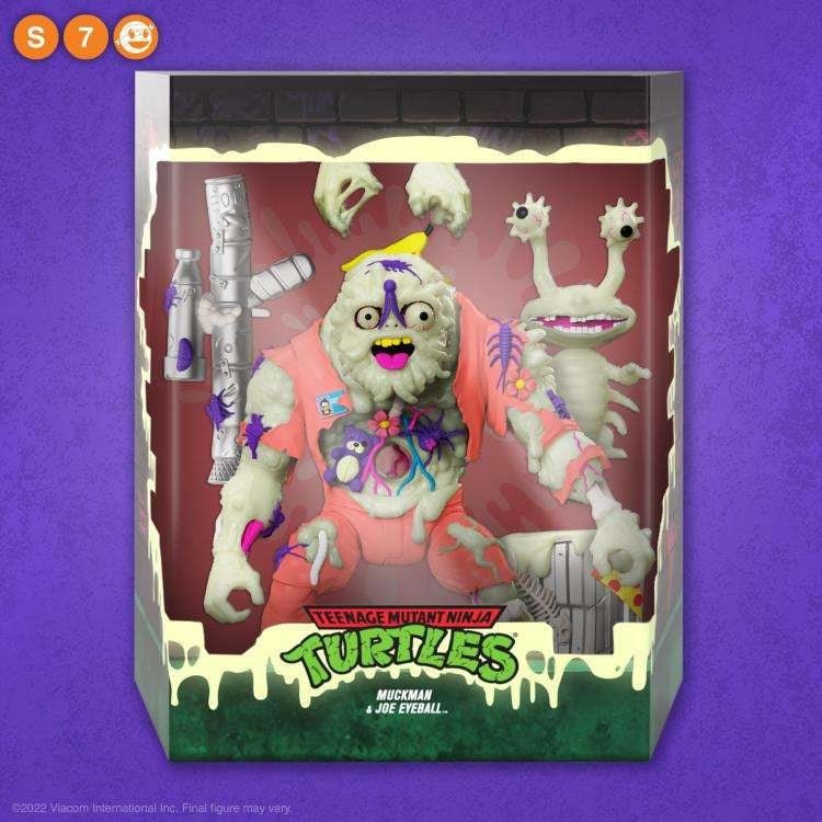 TMNT Ultimates! Muckman and Joe Eyeball (GITD) NYCC Exclusive - 7" Action Figure - The Last Toy Store
