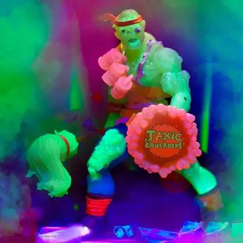 Toxic Crusaders Ultimates! Radioactive Red Rage Toxie - 7" Action Figure - The Last Toy Store