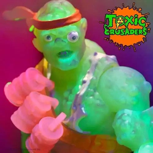 Toxic Crusaders Ultimates! Radioactive Red Rage Toxie - 7" Action Figure - The Last Toy Store