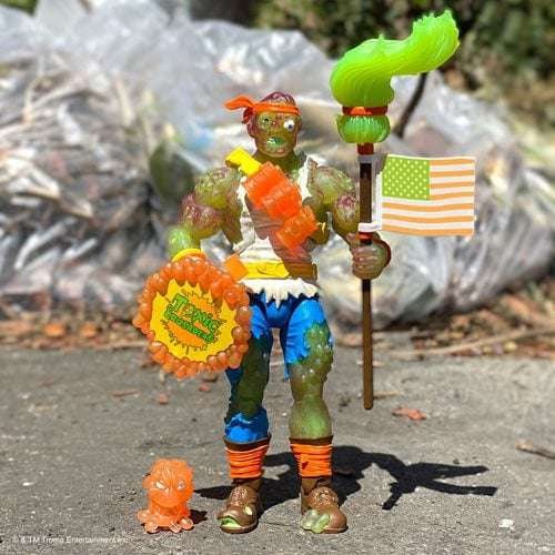 Toxic Crusaders Ultimates! Radioactive Red Rage Toxie - 7" Action Figure - The Last Toy Store