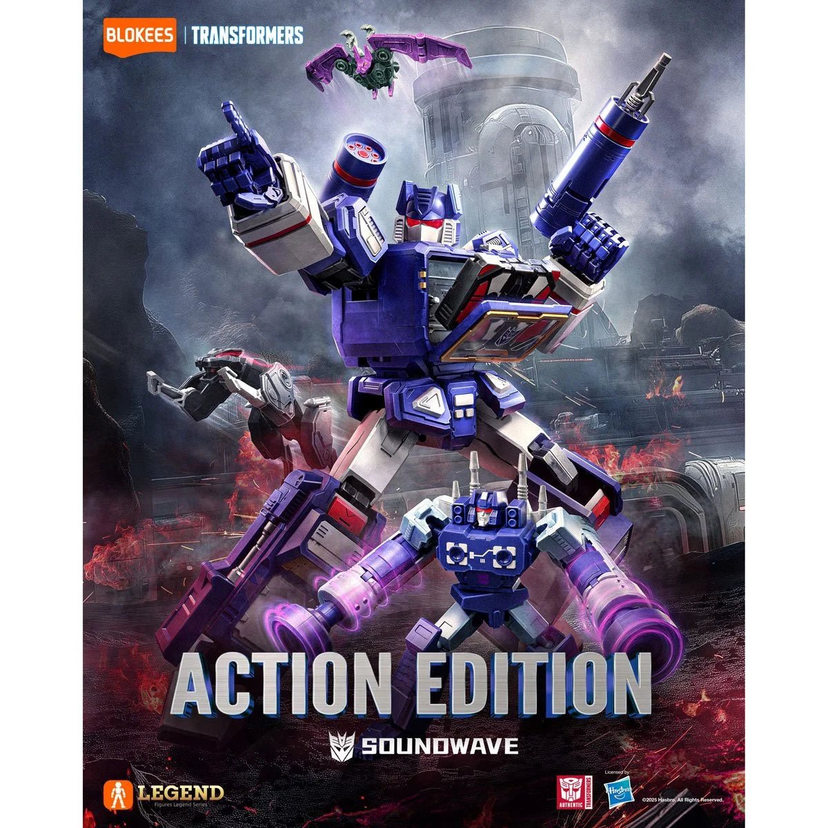 Transformers: Action Edition G1 Soundwave AE03 Model Kit - Blokees