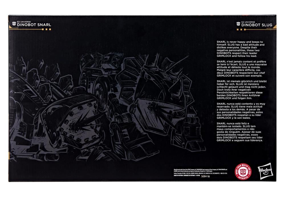 Transformers: Age of the Primes (G2 Universe) - Dinobot Slug and Snarl - 2 Pack - Hasbro