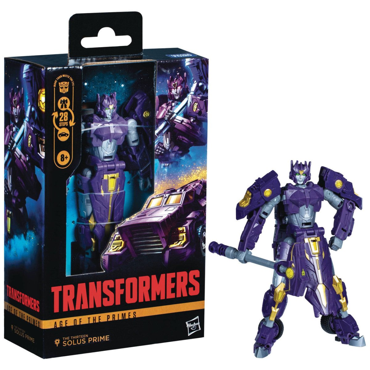 Transformers Generations: Age of the Primes Deluxe Class - Solus Prime Figure - The Last Toy Store