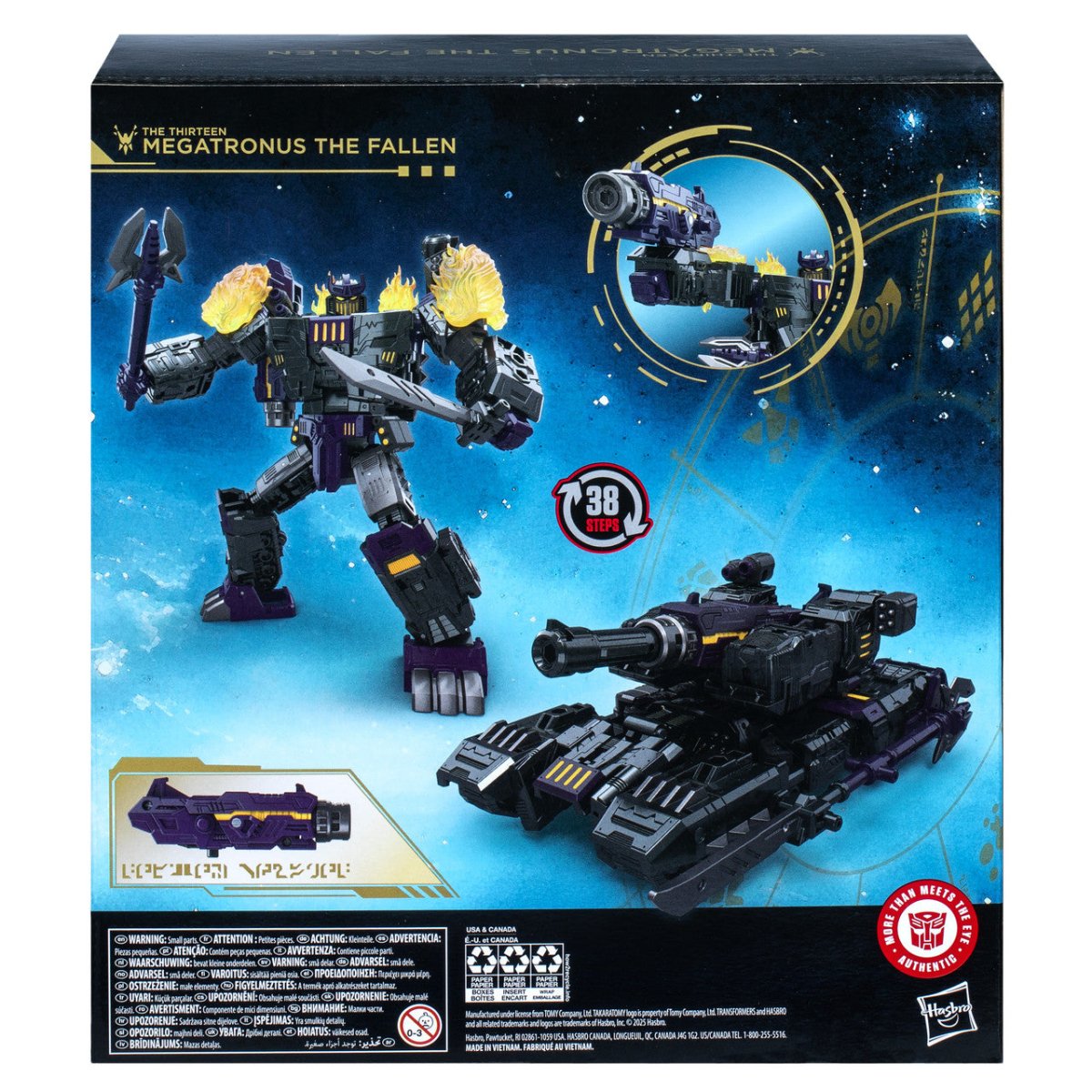 Transformers Generations: Age of the Primes Leader Class - Megatronus the Fallen Figure - The Last Toy Store