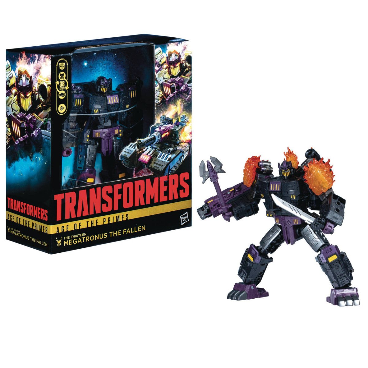 Transformers Generations: Age of the Primes Leader Class - Megatronus the Fallen Figure - The Last Toy Store
