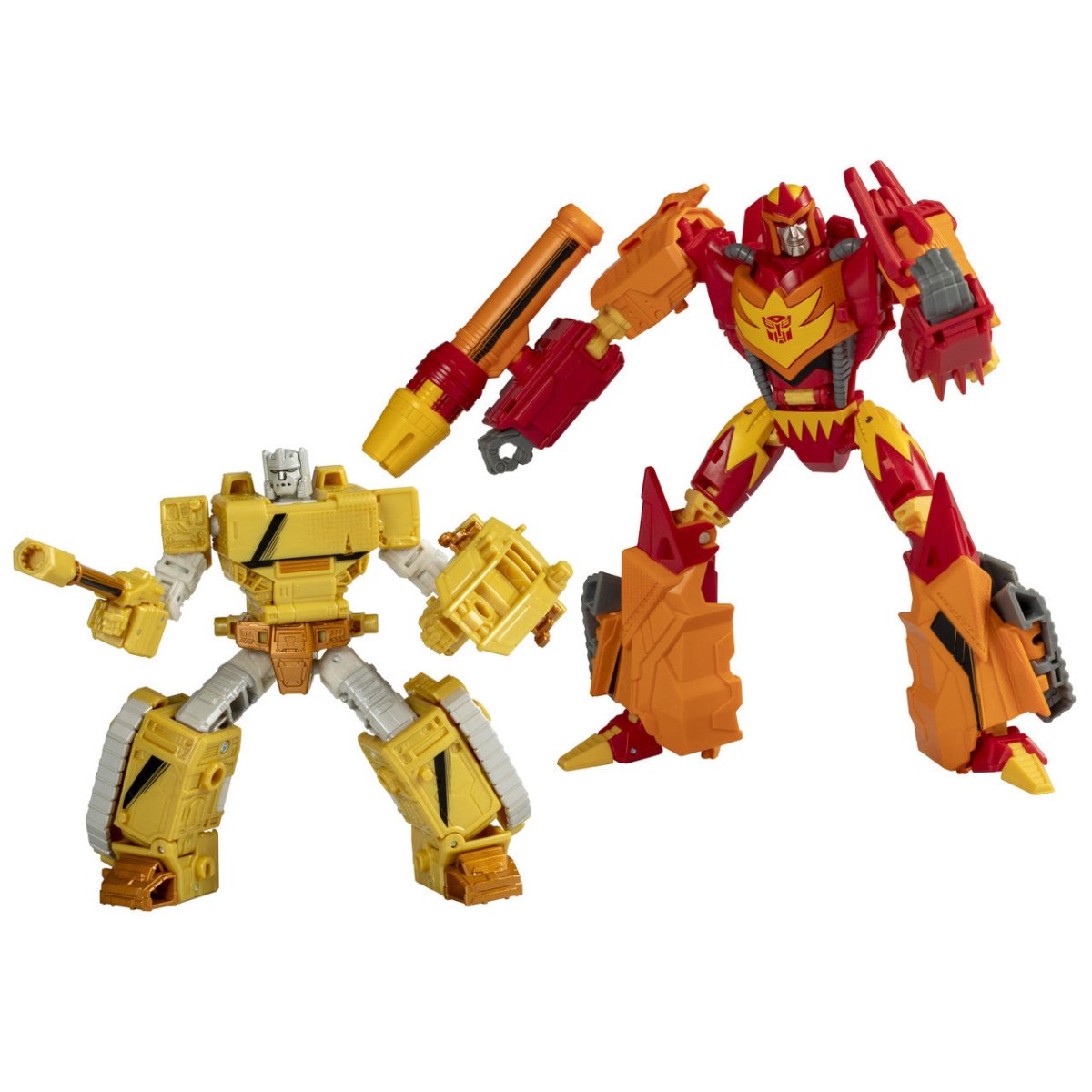 Transformers Generations: Emirate Xaaron and Autobot Flame 2 Pack - 40th Anniversary Comic Edition Figures - Hasbro