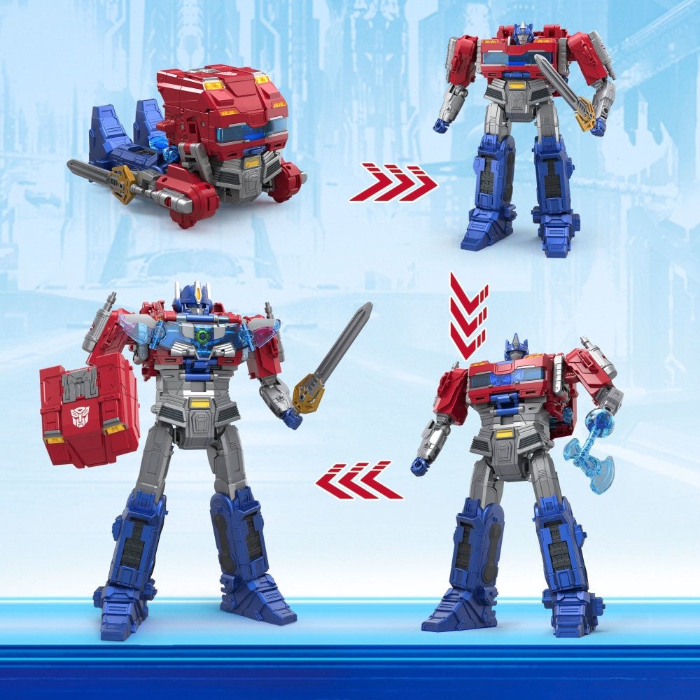 Transformers One - Power Flip Optimus Prime (Orion Pax) - The Last Toy Store