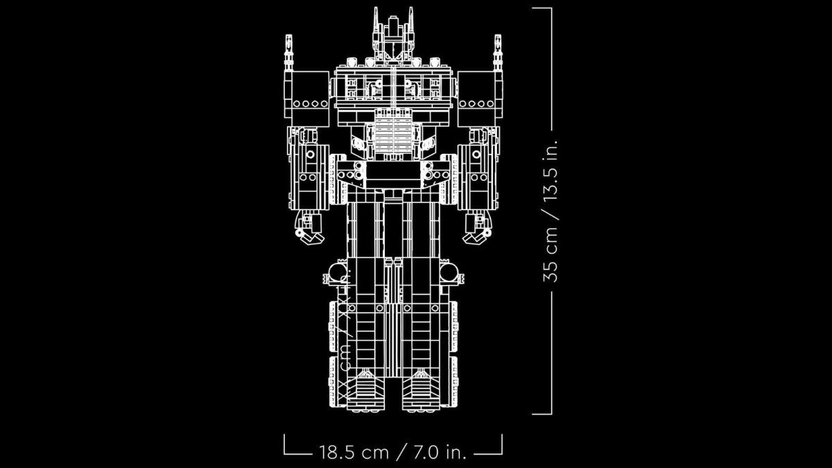Transformers: Optimus Prime - Lego Icons 10302 - LEGO