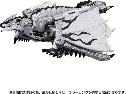 Transformers (Takara Tomy): Monster Hunter Silver Rathalos Prime - Action Figure - Hasbro