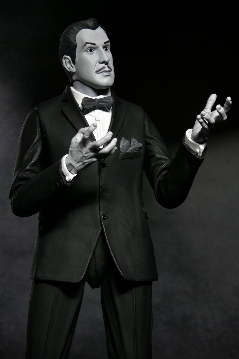 Ultimate Vincent Price (Black and White) - 7" Scale Figure - NECA