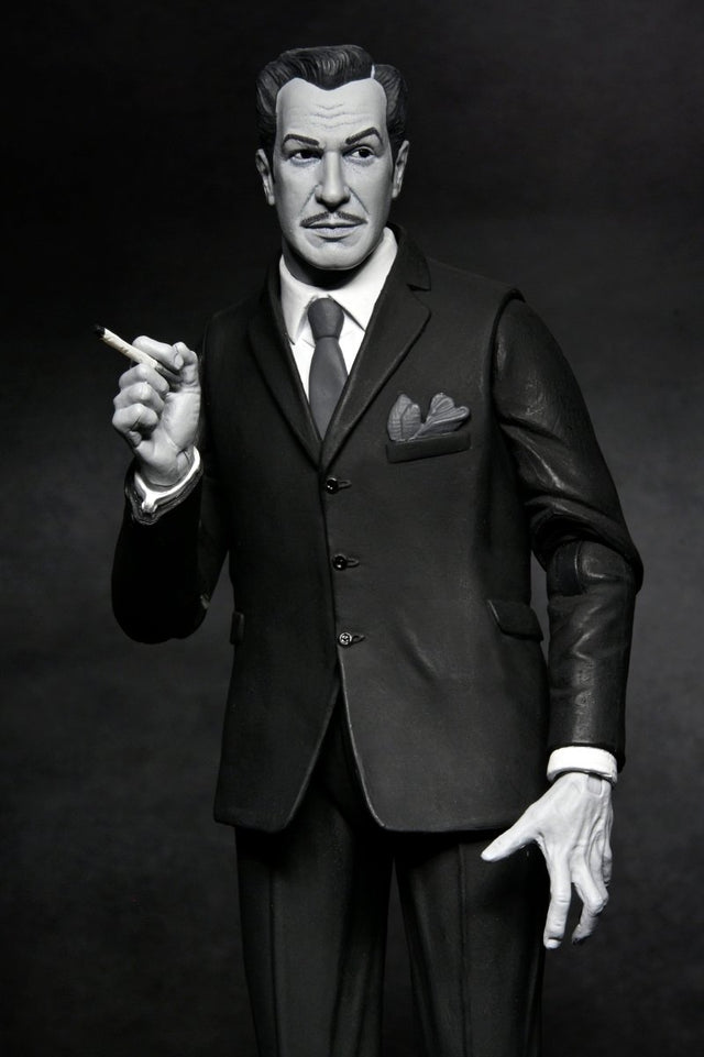Ultimate Vincent Price (Black and White) - 7" Scale Figure - NECA