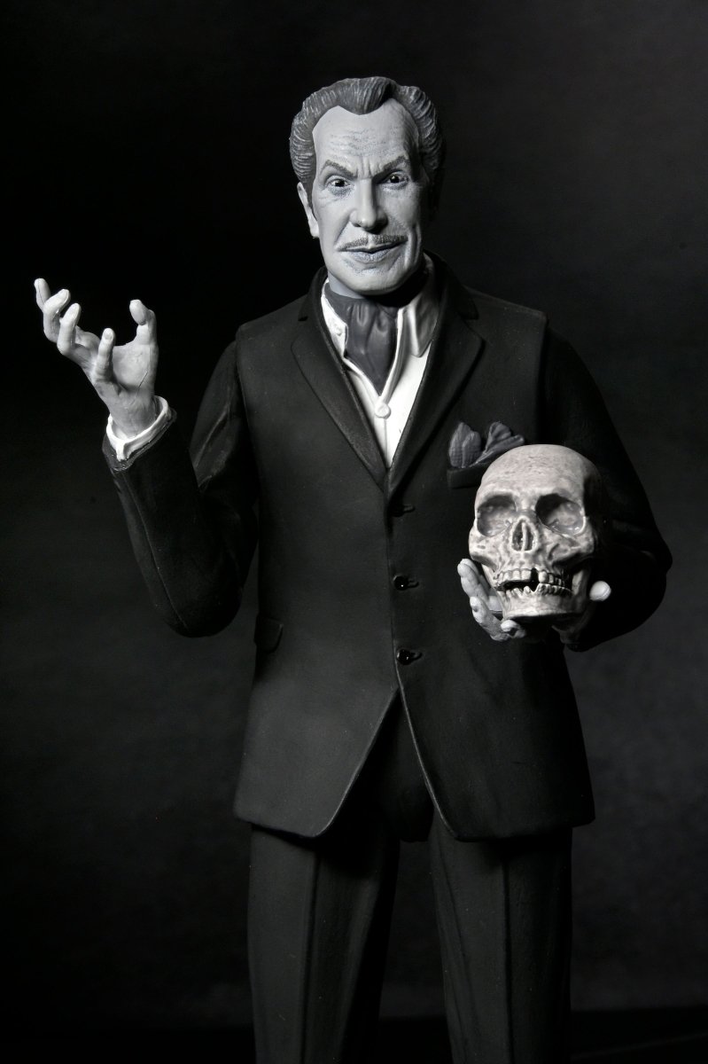 Ultimate Vincent Price (Black and White) - 7" Scale Figure - NECA