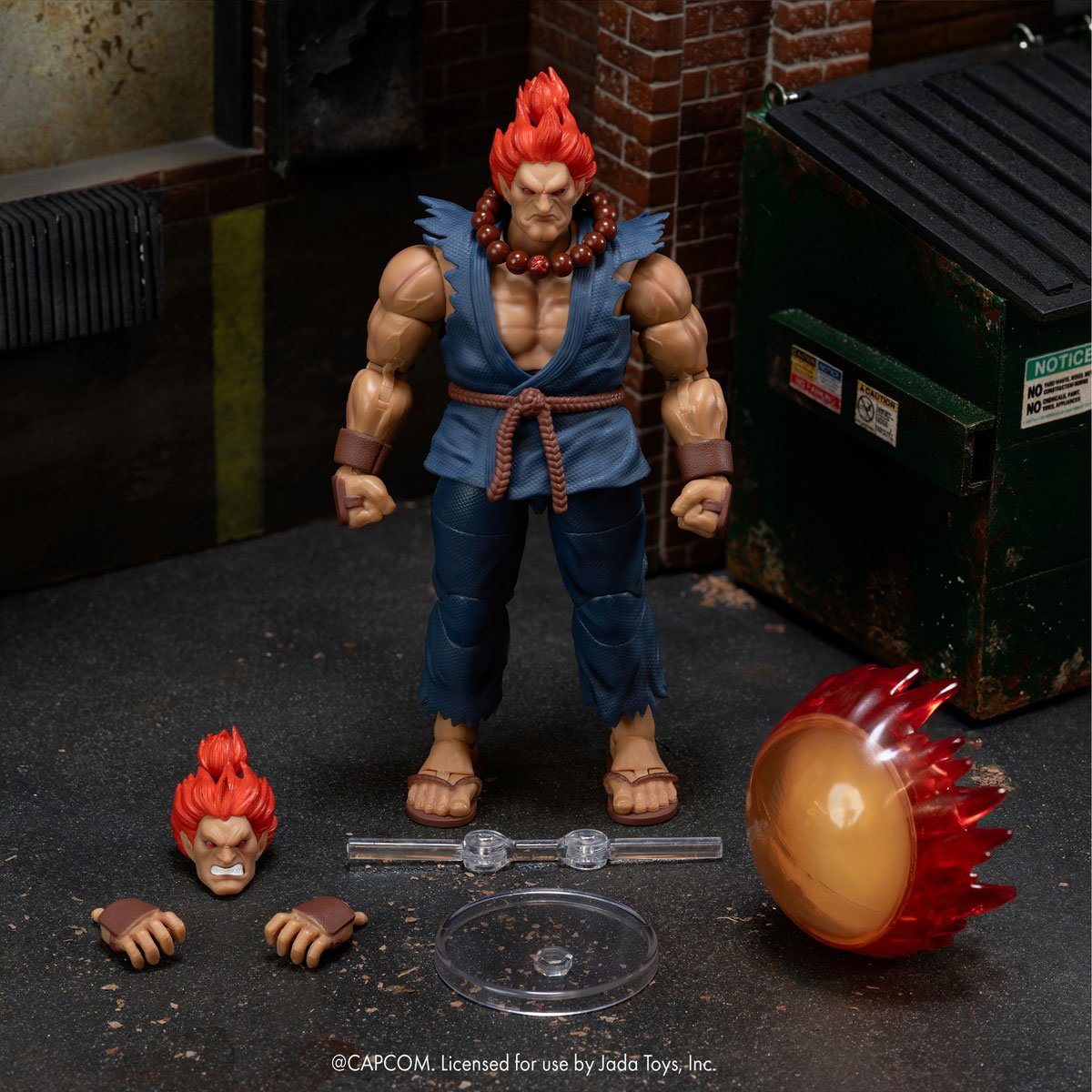 Ultra Street Fighter 2: Akuma - 6" Figure - Jada Toys