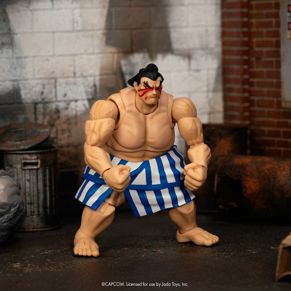Ultra Street Fighter 2: E. Honda Deluxe Version - 6" Scale Figure - Jada Toys