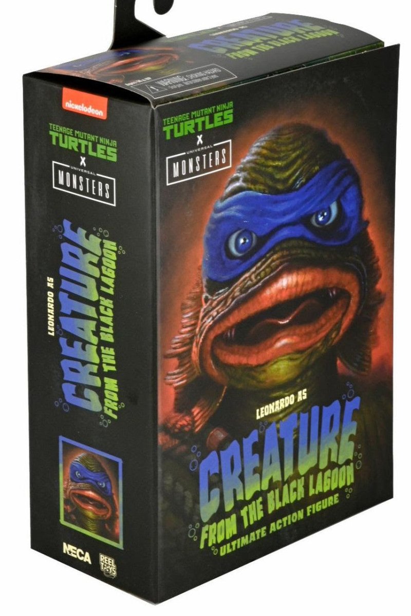 Universal Monsters x TMNT: Ultimate Leonardo as the Creature - 7" Scale Figure - The Last Toy Store