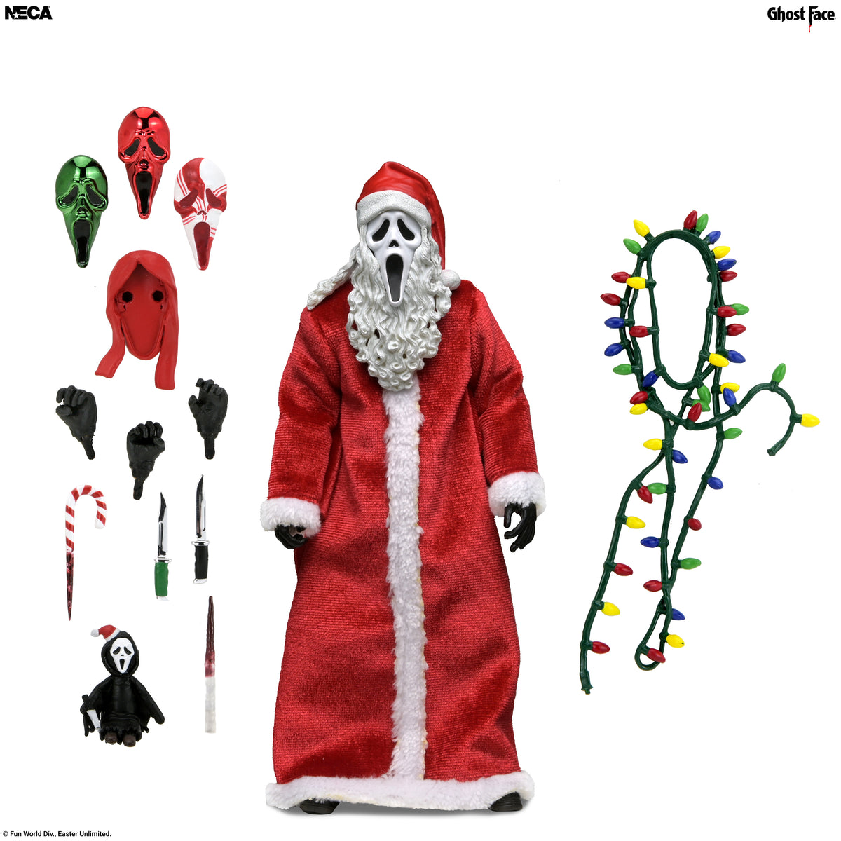 (Pre-Order) Ghost Face: Santa Ghost Face - 7" Scale Figure