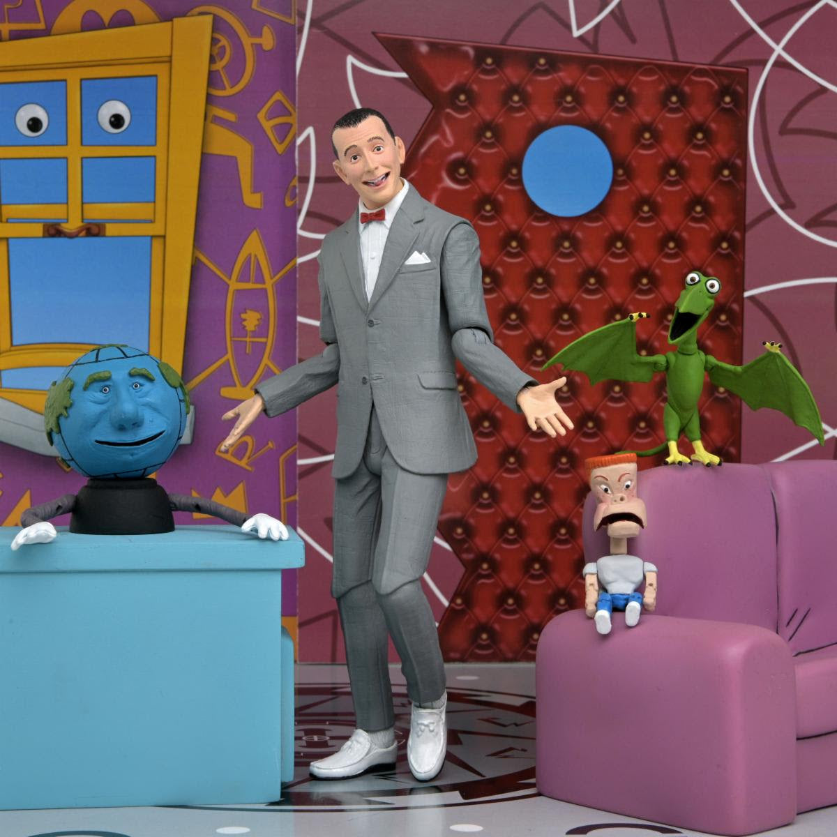 Pee-Wee Herman: Ultimate Pee-Wee and Pals - 7" Scale Figures