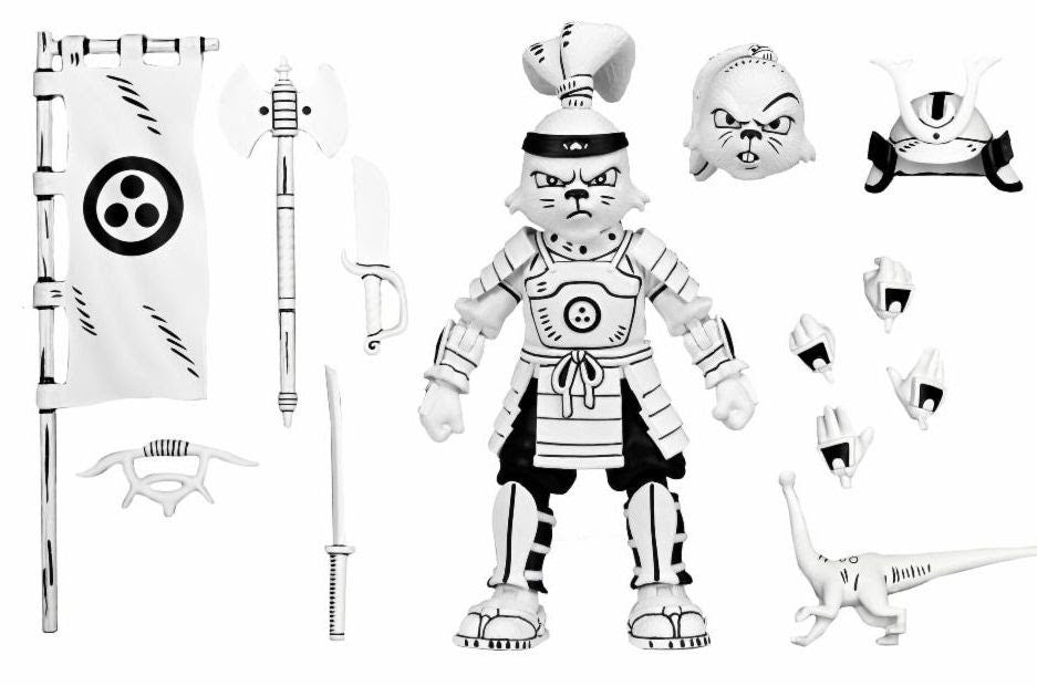 Usagi Yojimbo: Black and White Samurai Usagi Yojimbo - 7" Scale Figure - The Last Toy Store