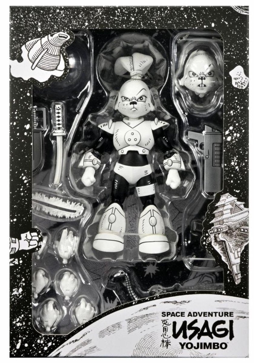 Usagi Yojimbo: Black and White Space Adventure Usagi Yojimbo - 7" Scale Figure - The Last Toy Store