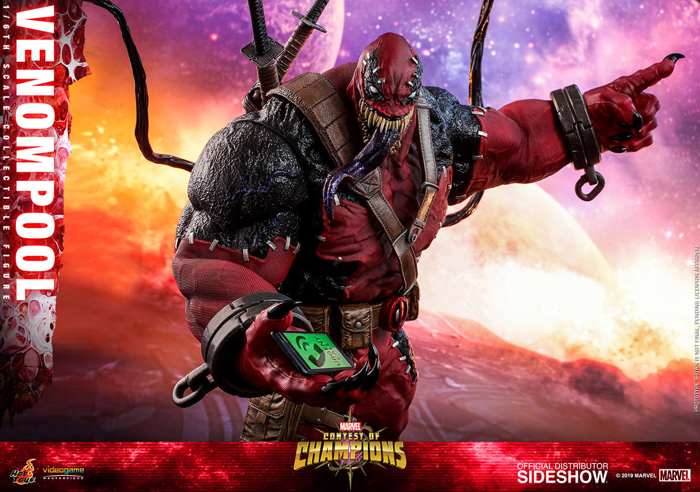 Venompool VGM 35 - 1/6 Scale Sideshow Exclusive Figure