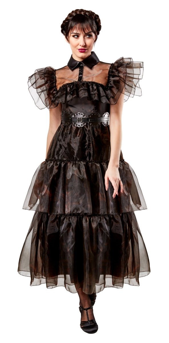 Wednesday - Rave'N Dance Adult Costume - Rubies